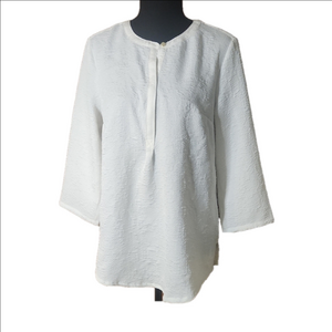 Liz Claiborne Textured Top, Size Small